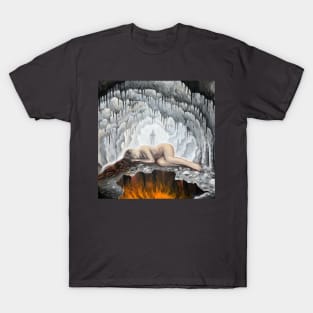 Goddess in her cave T-Shirt